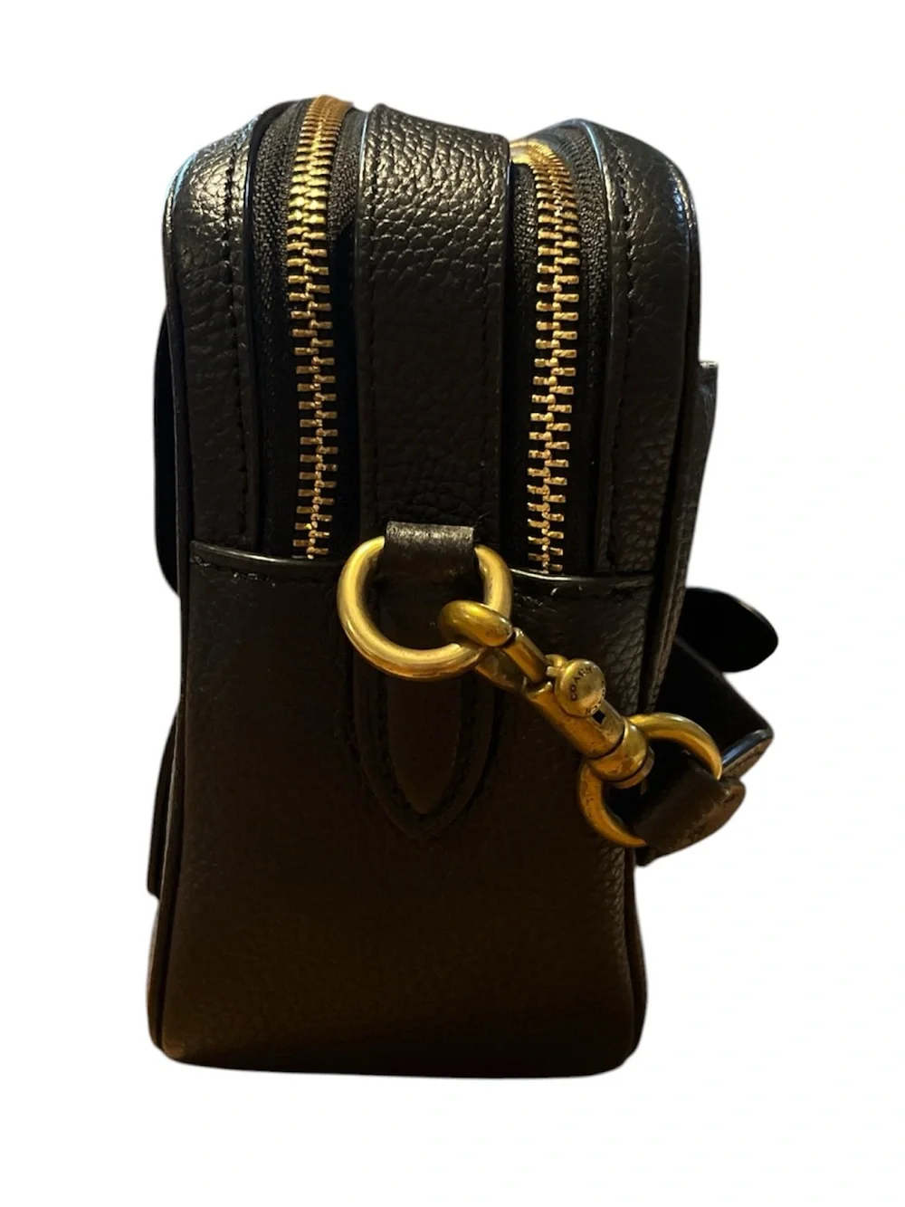 Coach Cassie pebbled leather crossbody